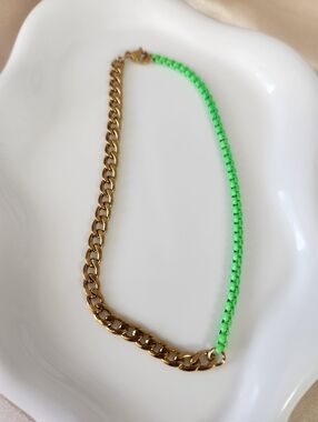 Two Tone Neon Anklet